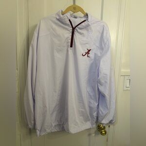 Alabama quarter zip windbreaker XL